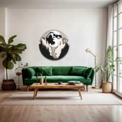 Imagen de Wall Art 3D - Luna Llena { Indico }