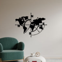 Wood Wall Art - Mapa Vida #2