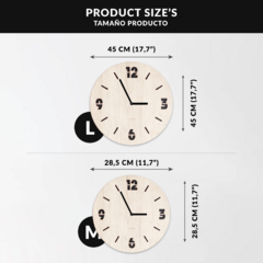 Reloj Minimalista 3D - Lily [ #1 ] - comprar online