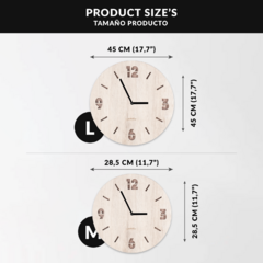 Reloj Minimalista 3D - Lily [ #3] - comprar online