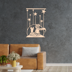 Wood Wall Art - Principito en internet