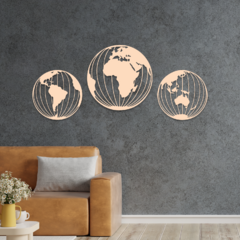 Wood Wall Art - Mapa Olsen #3 en internet