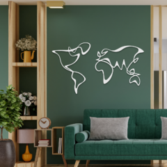 Wood Wall Art - Mapa Torvi en internet