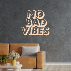 Wood Wall Art - No Bad Vibes en internet