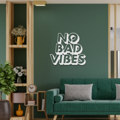 Wood Wall Art - No Bad Vibes - comprar online