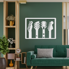 Wood Wall Art - Guitar - comprar online