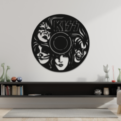 Wood Wall Art - Kiss