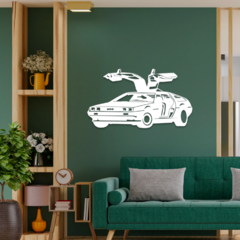 Wood Wall Art - Delorean - comprar online