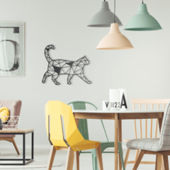 Wood Wall Art - Gato Geo