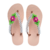 Chinelo Havaianas Slim Customizado Flor Craquelada - comprar online