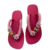 Imagem do Chinelo Havaianas Top Customizado Flor Craquelada