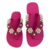 Chinelo Havaianas Top Customizado Flor Craquelada - loja online