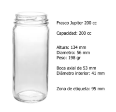 Frasco Jupiter 200ml - comprar online