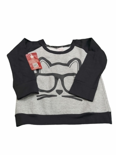 Blusa De FRio Gatinho 6 Anos MINIKI