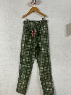 Calça Xadrez Verde P