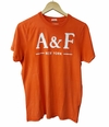 Camiseta Laranja Tam P ABERCROMBIE