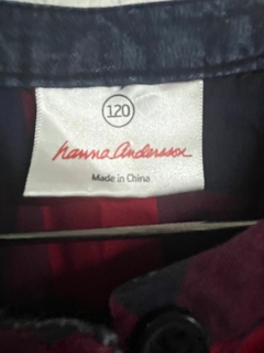 Vestido HANNA ANDERSSON Babado Xadrez 7 Anos - comprar online