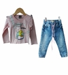 Conjunto Infantil Tam 3 LOONEY TUNES