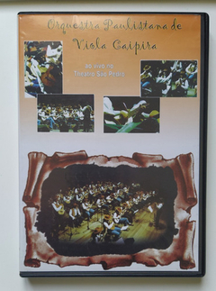 Dvd Orquestra Paulistana De Viola Caipira