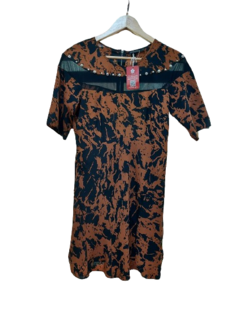 Vestido Miniki M Animal Print