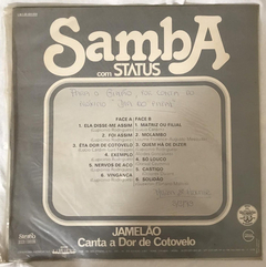 Lp Vinil Jamelão - Samba Com Status 1978 - Miniki