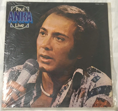 Lp Paul Anka - Live 1975