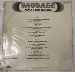 Lp Vinil Saudade Não Tem Idade 1986 - loja online