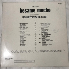 Lp Orquestras Romanticas De Cuba - Besame Mucho 1975 na internet