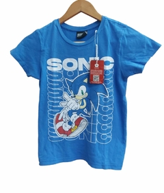 Camiseta Azul Tam 6 SONIC