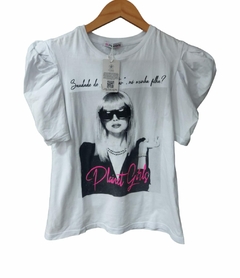 Camiseta Branca Tam M PLANET GIRLS