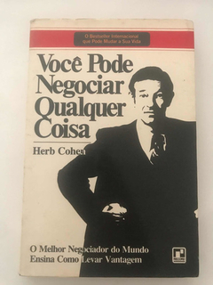 Livro Você Pode Negociar Qualquer Coisa