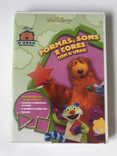 Dvd Filme Formas, Sons E Cores Com Urso