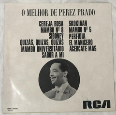 Lp Vinil Perez Prado - O Mehor De Perez Prado 1971 na internet