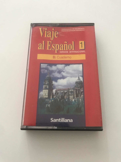 Mini Fita Cassete Viaje Al Espanol B Cuaderno