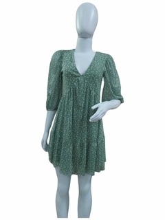 Vestido Soltinho Verde Tam P MINIKI