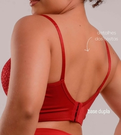 Sutiã Cropped Base Dupla Cetinete - Doris Moda Intima | Lingerie no atacado