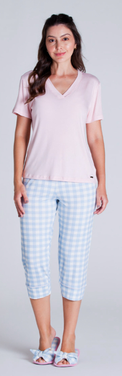 PIJAMA MAN DOCE VIDA FEM - EST XADREZ - comprar online