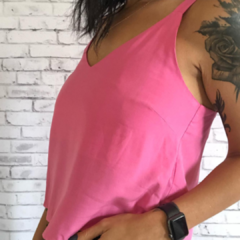 Cropped rosa sorella