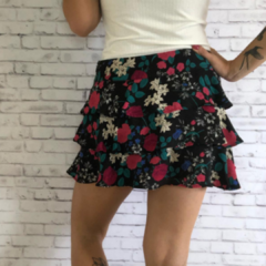 Shorts saia florido - comprar online