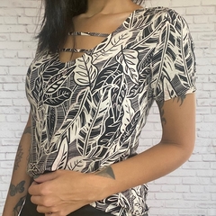 Blusa estampada