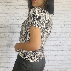 Blusa estampada - comprar online