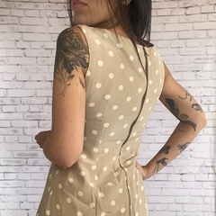 Vestido poá seda - comprar online