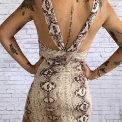 Vestido Animal Print na internet