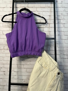 Cropped Roxo