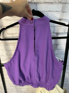 Cropped Roxo - comprar online