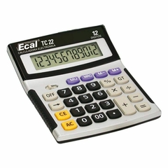 Calculadora Ecal Mediana TC22 12 Digitos