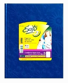 Cuaderno Exito E3 T/Dura Forrado Araña Cuadriculado G. 48 hj V/Colores - comprar online