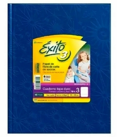 Cuaderno Exito E3 ABC, T/Dura 48 hj Rayadas V/Colores Forrado Araña - tienda online