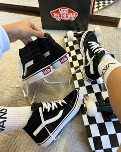 Vans SK8-HI - Black na internet