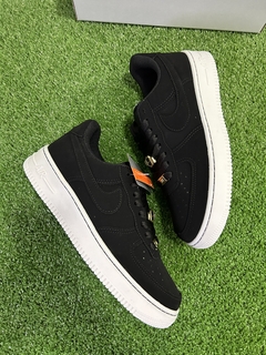 Nike - Air Force AF1 nobuck BLACK - loja online